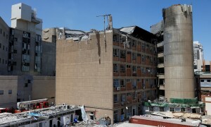 Iran denies targeting Israeli hospital, says missiles aimed at military command centres