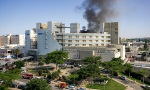 PHOTOS: Soroka Hospital in Israel&rsquo;s Beersheba damaged by Iranian missie attack