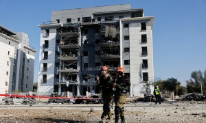 Fire erupts near Microsoft office in Israel&rsquo;s Beersheba after Iranian attack