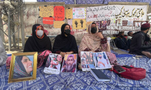 BYC workers continue their hunger strike in Turbat