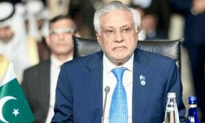 اسرائیلی حملے غیر قانونی ہیں، ایران کے دفاع کے حق کی مکمل حمایت کرتے ہیں، اسحٰق ڈار