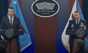 Hegseth says US mission &lsquo;not about regime change&rsquo;