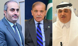 وزیراعظم کا قطر، سعودی عرب کے سفیروں سے رابطہ، ایرانی حملوں پر تشویش کا اظہار