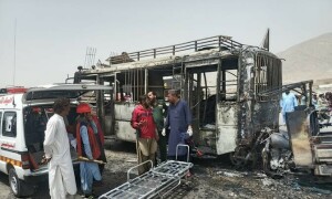 کوئٹہ: مغربی بائی پاس پر رکشہ اور بس میں خوفناک تصادم، 6 مسافر جاں بحق، 7 زخمی