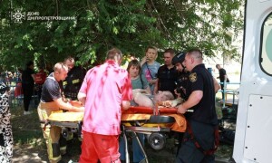 Russian missile attack kills 9, damages passenger train in southeast Ukraine