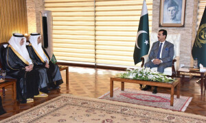 چیئرمین سینیٹ سے سعودی عرب پاکستان فرینڈ شپ گروپ کے وفد کی ملاقات