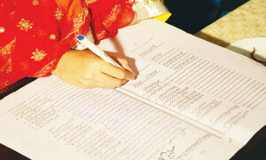 ‘No official Urdu Nikahnama exists’