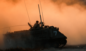 Israeli drone attack wounds two in Gaza City