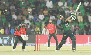 Haris&rsquo; blistering ton sees Pakistan complete T20 series sweep over Bangladesh
