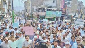 Swat residents protest deaths in flooded river