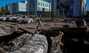 Russia pounds Kyiv with largest drone attack, hours after Trump-Putin call