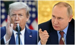 Trump hints at Russia sanctions after largest assault on Ukraine
