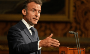 France&rsquo;s Macron calls for UK support on Gaza