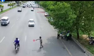 اسلام آباد: ڈرون ٹیکنالوجی کی مدد سے ٹریفک قوانین کی خلاف ورزی پر جرمانے عائد