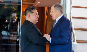 North Korea’s Kim offers Russia full support on Ukraine in Lavrov talks