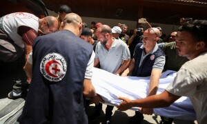 Gaza civil defence says two killed in Israeli strike on church