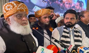 پیپلز پارٹی کے مرحوم رہنما تاجی کھوکھر کے فرزند فرخ کھوکھر جے یو آئی (ف) میں شامل