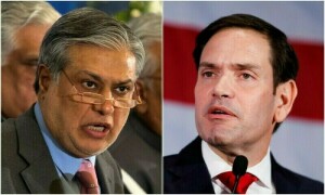 نائب وزیراعظم اسحٰق ڈار کی رواں ہفتے امریکی وزیرخارجہ سے ملاقات متوقع