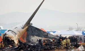 Evidence shows Jeju Air pilots shut off less-damaged engine before crash, source says