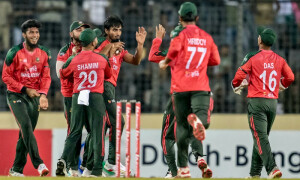 بنگلہ دیش نے دوسرے ٹی 20 میں پاکستان کو 8 رنز سے شکست دے دی