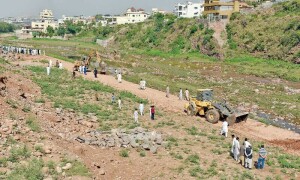 Encroachments on Islamabad’s Saidpur nullah behind Monday’s urban flooding