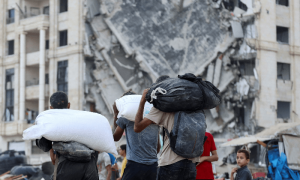 Gaza needs more than 500,000 bags of flour per week: media office