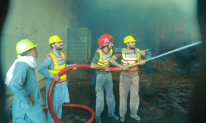 Fire continues to rage at tobacco warehouse in KP’s Swabi after 38 hours