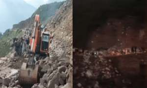 خیبرپختونخوا: ناران میں کلاؤڈ برسٹ کے باعث پھنسے 500 سیاح محفوظ مقام پر منتقل