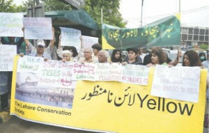 Yellow Line project: LHC seeks report on tree-felling plan