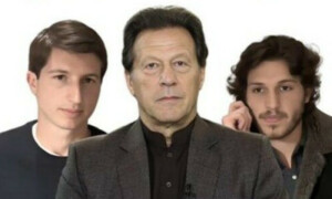 عمران خان نے اپنے بیٹوں کو پاکستان آنے سے نہیں روکا، پی ٹی آئی