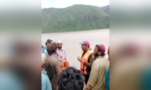 Girl rescued, two still missing after falling into Indus River in KP’s Shangla