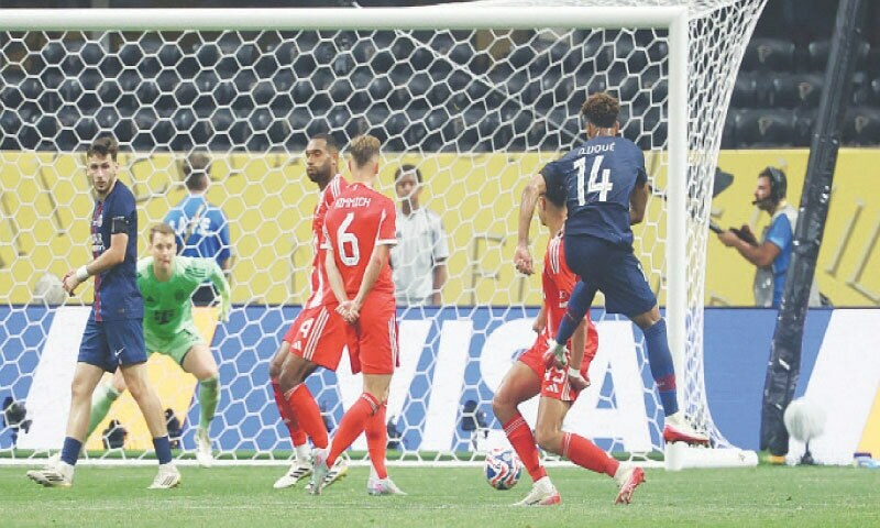 Nine-man PSG beat Bayern to reach Club World Cup semis