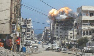 UK, allies seek end to war; Israeli tanks enter Deir al-Balah