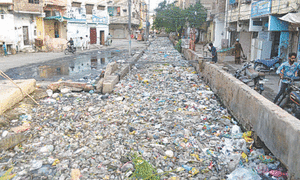 Hyderabad’s heavily clogged nullahs blamed for drainage failure