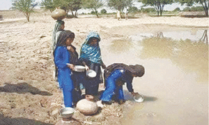 Khattak belt residents face  drinking water crisis
