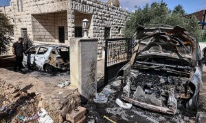 Arson attack by settlers kills man in West Bank