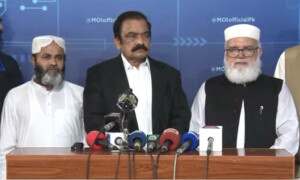 جماعت اسلامی اور وفاقی حکومت کے درمیان مذاکرات کامیاب، حق دو تحریک کا لانگ مارچ ختم کرنے کا اعلان