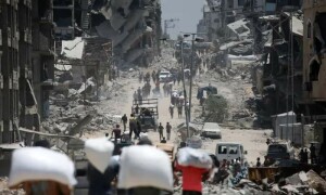 غزہ میں خونریزی جاری، اسرائیلی حملوں میں ایک دن میں مزید 106 فلسطینی شہید