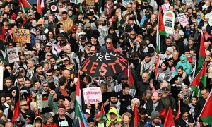 Thousands join pro-Palestinian march over Sydney Harbour Bridge