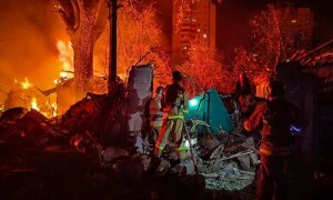 یو کرین کا روس کے آئل ڈپو پر ڈرون حملہ، آگ بھڑک اٹھی، قریبی ہوائی اڈے پر پروازیں معطل