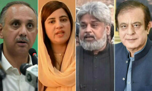 الیکشن کمیشن نے شبلی فراز اور عمر ایوب سمیت 9 ارکان پارلیمان کو نا اہل قرار دیدیا