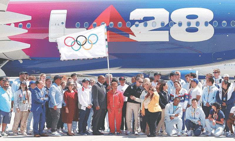Trump seeks sway over LA Olympics with new task force
