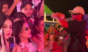 عاصم اظہر کے کنسرٹ میں ہانیہ عامر کی شرکت، سوشل میڈیا پر تعلقات کی افواہیں