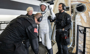 Four astronauts home from space station after successful splashdown