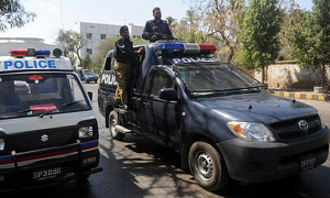 Terrorism case registered after attack on Karachi police check post