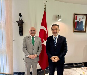 ڈاؤلینس کے سی ای او کی ترکی کے سفیر سے ملاقات، سرمایہ کاری کے مواقع پر گفتگو