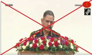 Fact check: Video of Indian Army chief admitting to losing 6 jets, 250 soldiers during May conflict with Pakistan is a deepfake