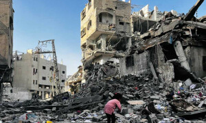 غزہ میں وحشیانہ اسرائیلی حملوں میں مزید 89 فلسطینی شہید