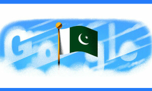 پاکستان کے یوم آزادی کے موقع پر گوگل نے ڈوڈل جاری کردیا