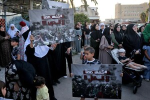 PHOTOS: Israeli Arabs in Tel Aviv protest food shortages, ongoing war on Gaza